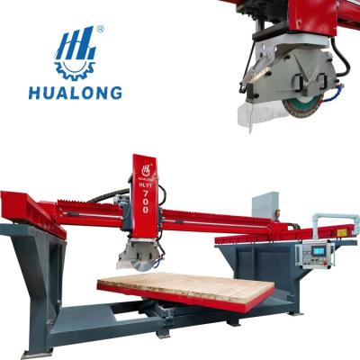 China Building Material Stores HUALONG HLYT-700 Stone Machinery High Quality Long Time Span Commercial Marble Saw Cutting Machine for sale