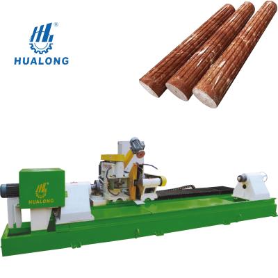 China Building Material Shops Hualong Machinery HLLMZ-600 Multifunctional Natural Stone Stone Forming Machine For Marble Granite Roman Columns for sale