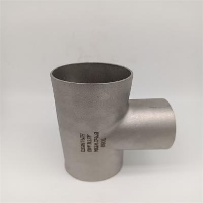 중국 Stainless Steel Pipe Fittings Alloy Steel Pipe Fittings  BW Tee  ASMEB16.28 A403 Gr.316 2