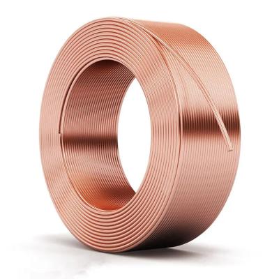 China Brass Pipe Red Copper Tube 99.99 Seamless Copper Pipes T1 T2 T3 C11000 en venta