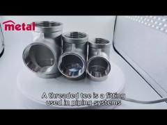 Customizable Water Pipe Oil Pipe Stainless Steel 304 316 Tee Industrial Grade Socket Pipe Fittings