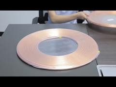 Seamless Tube Copper Nickel Alloy Tube Pipe Conditioning Copper Pipe 3/8 1/4 in Coil For Air