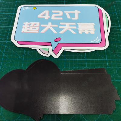 China Water Proof Factory Direct Custom Logo Flexible Printable Magnet Fridge Stickers Vinyl Bumper Car Waterproof Stick for sale