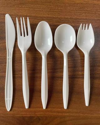 China Convenient Hot Selling Disposable Tableware PP Weight Medium Plastic Cutlery Cutlery for sale