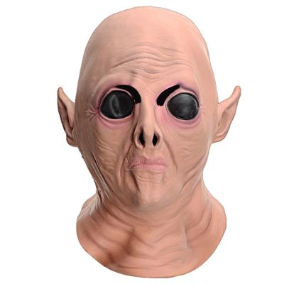 China Simulation Halloween Mask Big Eye Mask Simulation Makeup Latex Alien Headgear for sale