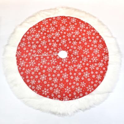 China For Christmas Decoration Christmas Tree Skirt Christmas Tree Foot Cover Christmas Tree Decoration for sale