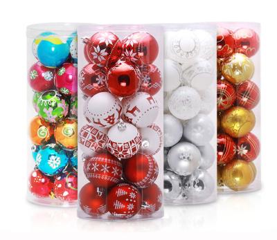 China Plastic Christmast Ornament Christmas Ball Ornament For Home Decorations Christmas Decorations for sale