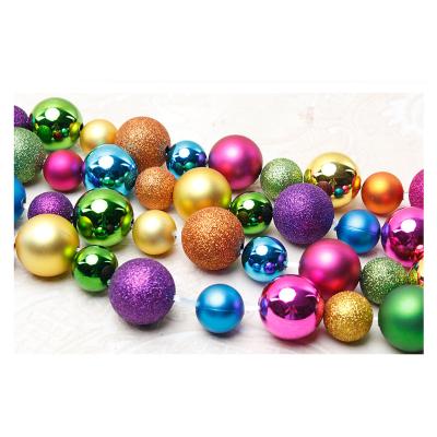 China Hanging Ornament Christmas Ball Chain Christmas Tree Balls Christmas Decorations Halloween Party Decorations for sale