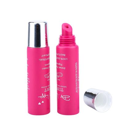 China No Leak 3-15ml Customized Oblique Tip Squeeze Tube Container For Lip Care Balm for sale