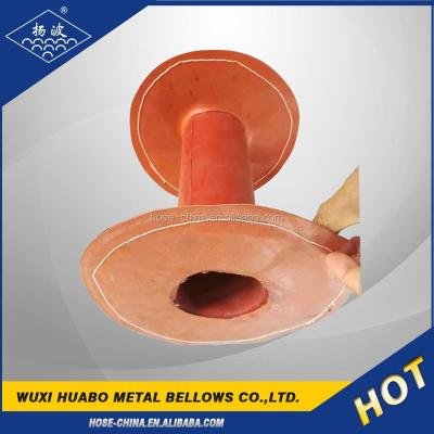 China Soft Stainless Steel Conduit Cloth Joint With Flange for sale