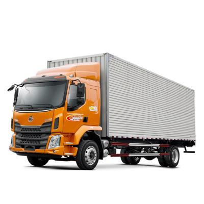 China NEW Magnetic Cover DONGFENG 6WHEELER 220HP 180HP M3 LIGHT TRUCK WITH FULL CLOSED CARGO BOX FOR SALE for sale