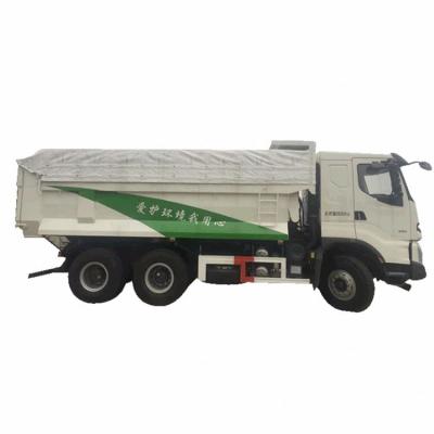 China Hot Sale Shacman X3000 Dump Tipper Truck Cover System Truck Tarp Truck Cover Customized for sale