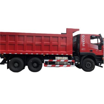 China Italy Tech 6x4 25 Ton 380hp Iveco Genlyon Dump Tipper Truck > 8L for sale