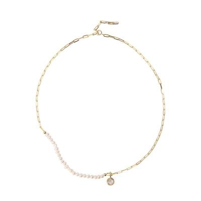 China TRENDY gold plated sterling silver necklace for sale