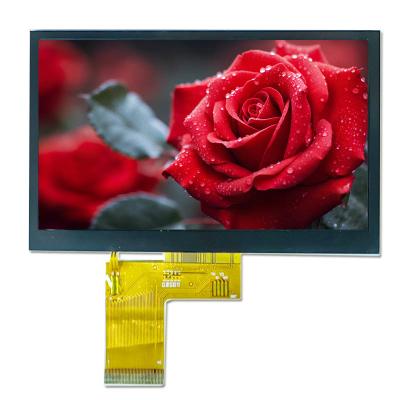 China 5 Inch TFT LCD Display Suppliers High Brightness Industrial LCD Panel 500 Nits for sale