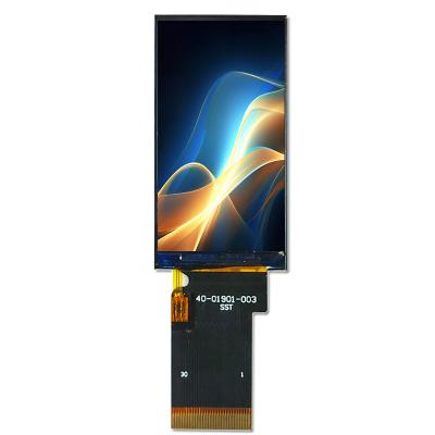 China 1.9 inch Bar Type LCD Display 600 Nits 170*320 Resolutie IPS Panel TFT Display Te koop