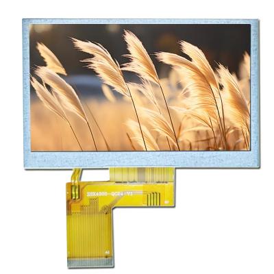 China 4.3 Inch TFT LCD Display Panel Wide Temperature Industrial Grade Display for sale