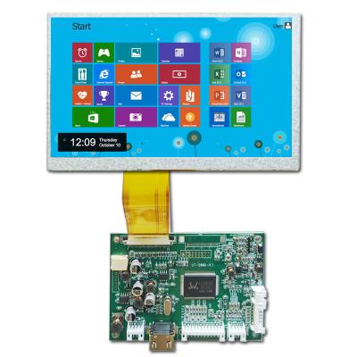 China 7 inch 1024*600 LCD Screen with RGB to HDMI Board for sale