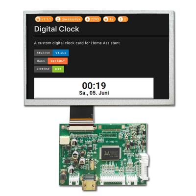 China 7 inch HDMI LCD Panel with LCD Controller Board for sale