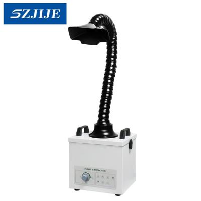 China Electronics Industry Medical Cleanroom SZJIJE Table Top Smoke Evacuator Mobile Welding Laser Vapor Welding Extractor for sale