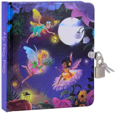 China Wholesale Custom Hardcover Book Lock And Master Diary For Girls for sale