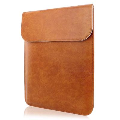 China 12.9 Inch Tablet Case Sleeve Bag Simple Leather Compatible Soft Touch Leather Case Bag for sale