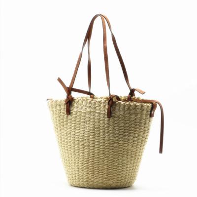 China Other Straw Beach Bags Tote Bag Summer Handwoven Handwoven Shoulder Bags Wholesale Tramp for sale