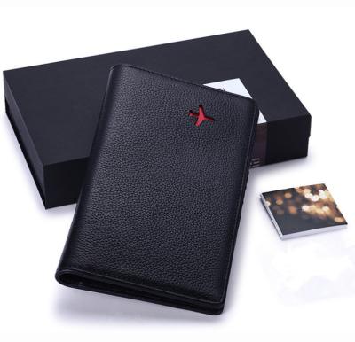 China Fashion OEM High Quality Leather Passport Holder, 7 Slots Leather Credit Card Holder, ID Card Holder for sale