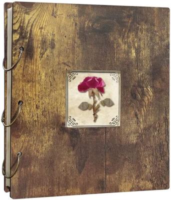 China Wood ; Flower wood dry photo album for sale