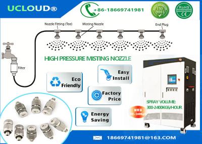 China De grote Pijpen van de het Watermist van de Nevelhoge druk voor Uitzetbaar Mist Koelsysteem Te koop