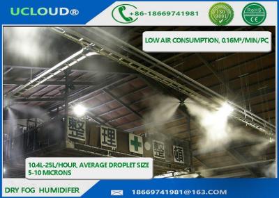 China Ucloud Water Cool Low Pressure Misting System 11L / Hour ESD Prevention for sale