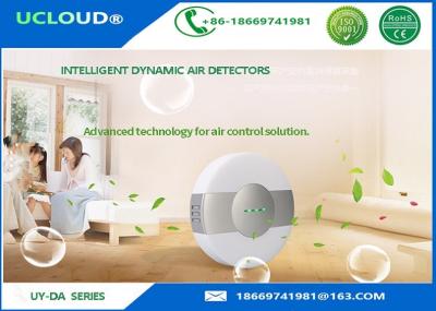 China PM2.5 Smart Air Quality Monitor Detector Color Coded Detection Indoor Humidity for sale