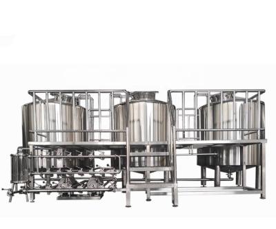 China Hotels Beer Brewery Project 500L 1000L 1500L New CE Certified Brewery Brewery System for sale