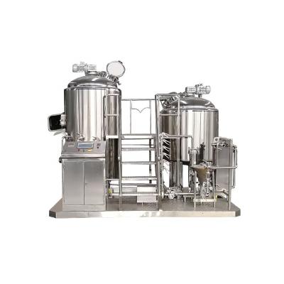 China food & 50L to 5000L Commercial Electric Beverage Plant Beer Pilot Brewing System for sale