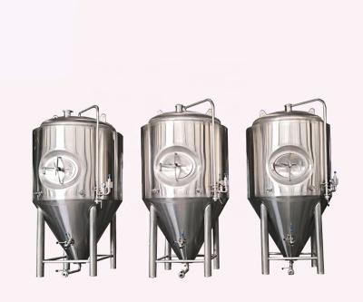 China Hotels Endoscopic Polished Stainless Steel 304 Beer Fermentation Tank Beer Brewing Equipment for sale