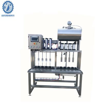 China Semi Automatic Beverage Beer Bottle Filling And Capping Machine For Brewery for sale