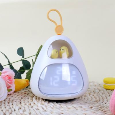 China Cartoon Cute Smart Modern Mini Kids Alarm Clock Desk And Table Clocks For Home Office for sale