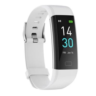 China Touch Screen Sports Fitness Bracelet Heart Rate Blood Pressure Sleep Monitoring Pedometer Recording Smart Watch for sale