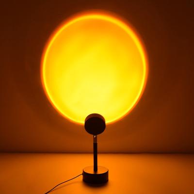 China Modern Modern Colors Sunset Projection Floor Lamp Night Light Sunset Light For Living Room Bedroom for sale