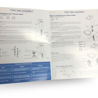 China eco-friend brochure printing instruction booklet printing catalog printing for sale