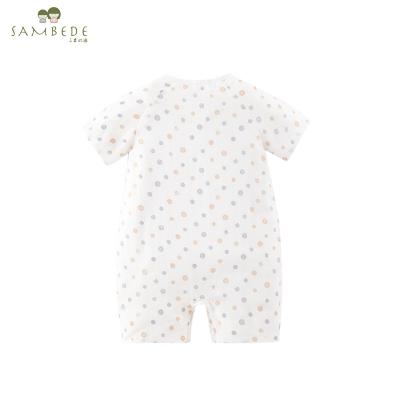 China Short Sleeve Romper Baby Summer Overalls Fashion Onesie Wholesale Cotton Soft Baby Boy Girl Clothes for sale