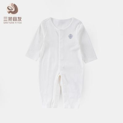 China Wholesale Cotton Overalls 100% Infant Girls Boys Boys Clothes Newborn Baby Rompers for sale