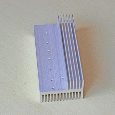 China Factory Custom 6063 Aluminum Extruded Heatsink China ISO Profile Heatsink Aluminum Extruded Heatsink for sale