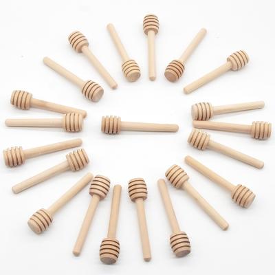 China Honey Dipper Sticks made of natural wood that is eco-friendly sustainable for home and craft projects for sale