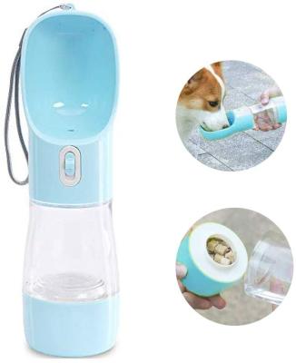 China Pet Dog Travel Sustainable Wholesale Water Bottle Manufacturer Factory Portable Food Dogs Cats Drink Bottle Bowls for sale