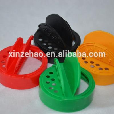 China Plastic Cookie Lid Butterfly Shaker Lid For PET Capsules Diameter 53mm for sale