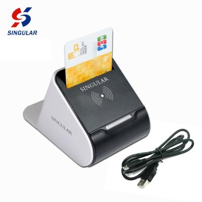 China 2 PSAM Card Integrated RFID Factory Products NFC IC OEM Certified Card Reader for sale