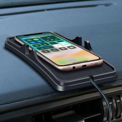 China C6 Mobile Phone Phone Mount Car Cell Phone Holder Wireless Radio Charging In Car for sale