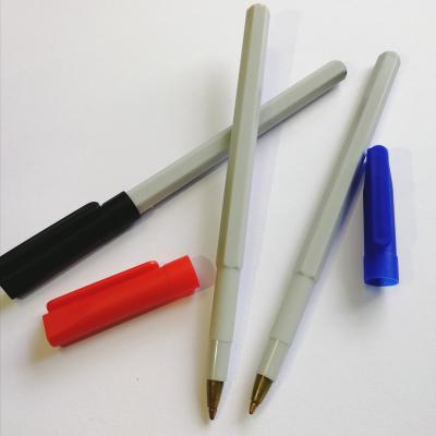 China Office & School Pen Economical And High Quality Stick Ballpoint Pen Plastic Pens for sale