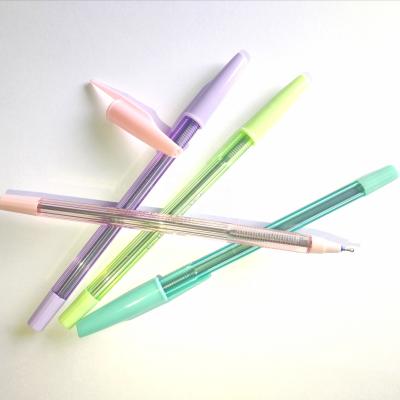 China Office & School Pen Good Quality Colorful BT Ink Semi Gel Stick Pen for sale